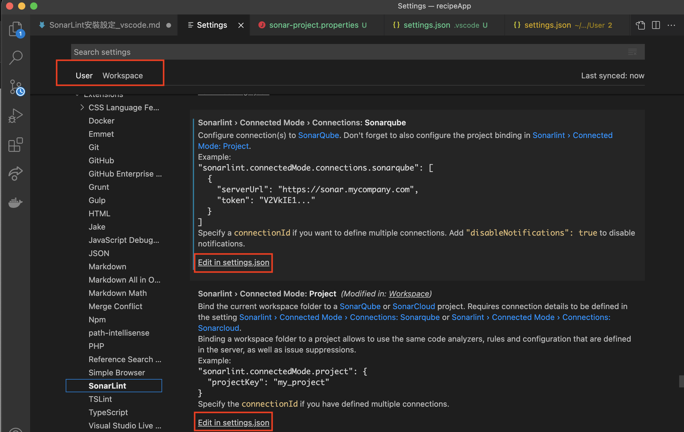 SonarLint_Extension_settings