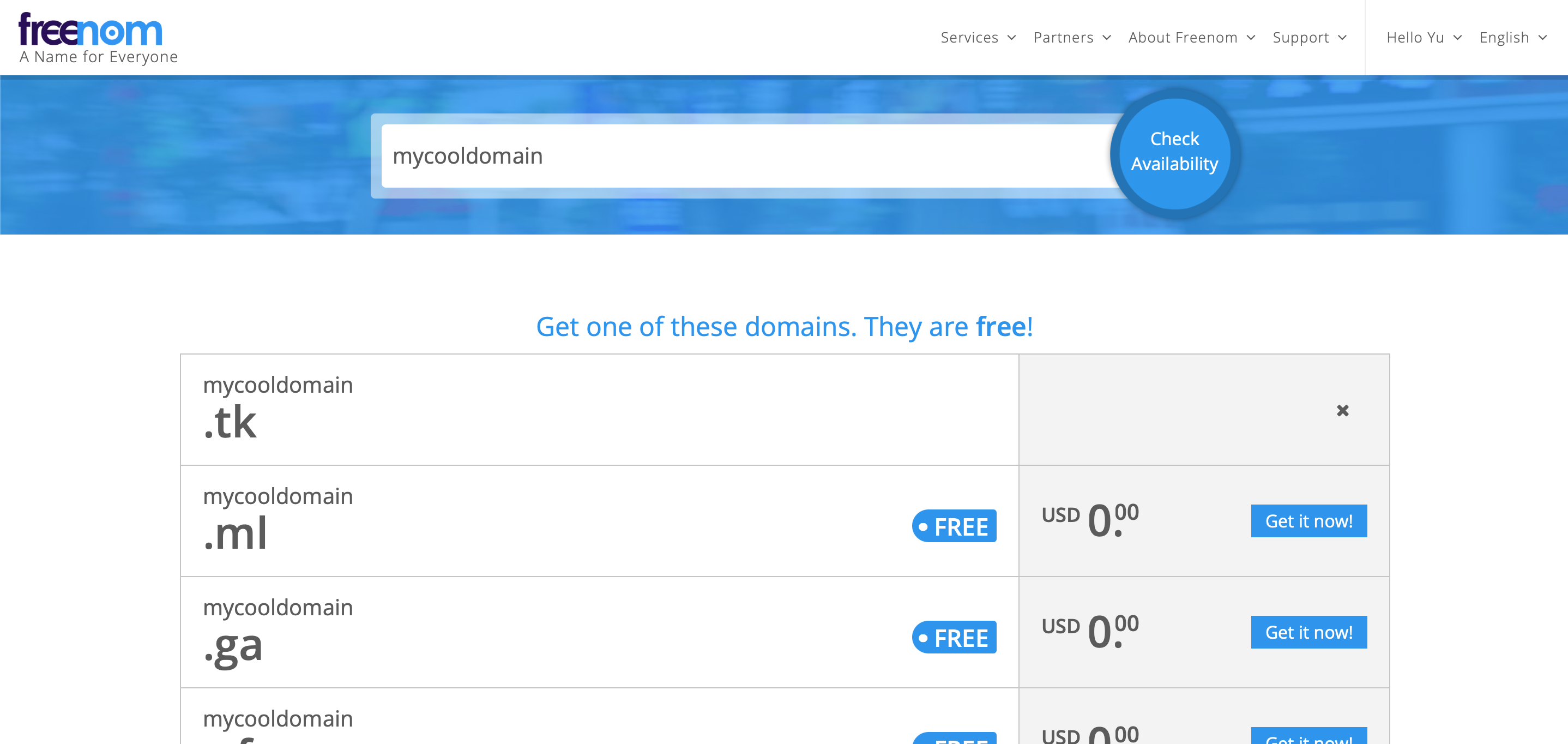 choose_free_domain